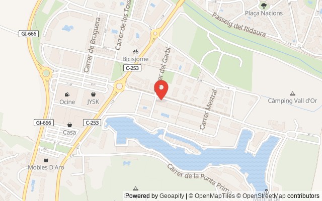 Property Location on a Map