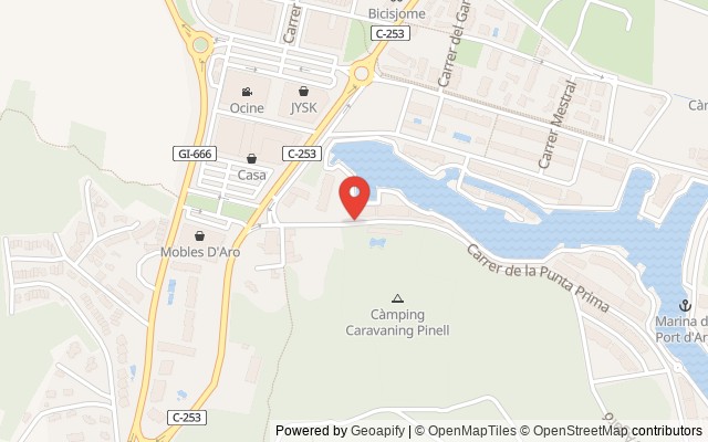 Property Location on a Map