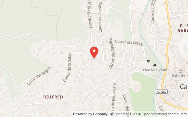 Property Location on a Map