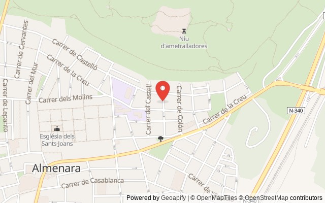 Property Location on a Map