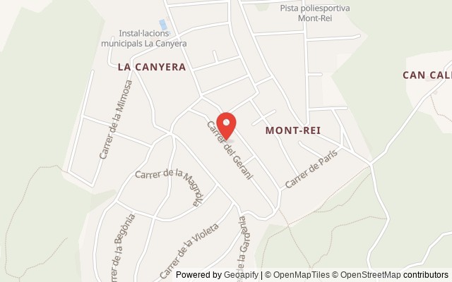 Property Location on a Map