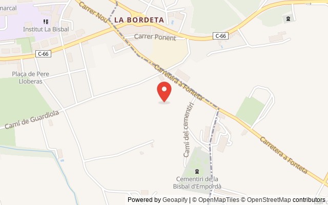 Property Location on a Map