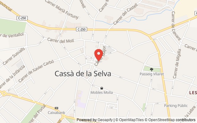 Property Location on a Map