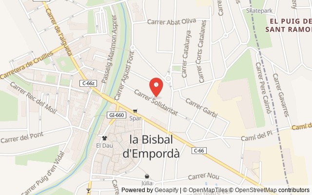 Property Location on a Map
