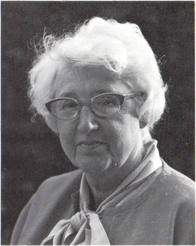 Barbara Strachey as a child