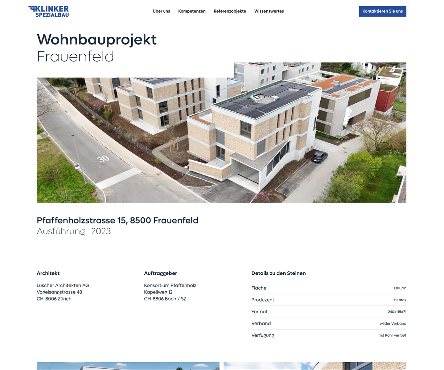 Wohnbauprojekt