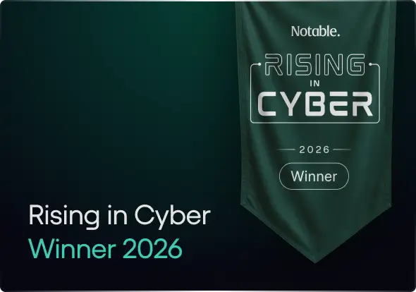 Rising in Cyber Winner 2026 Banner