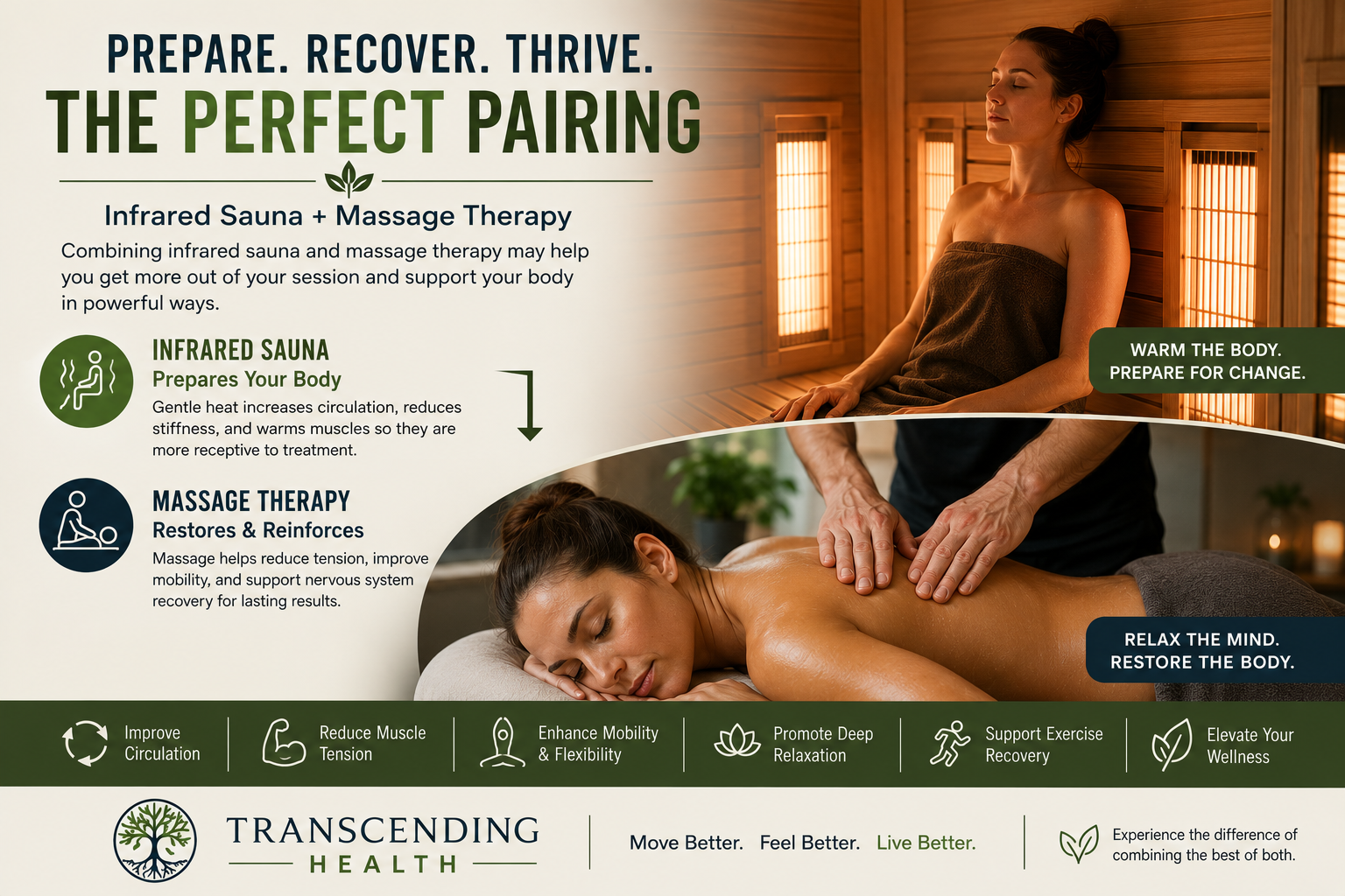 Massage Therapy Charlottesville: Why Infrared Sauna May Be the Perfect Preparation for Your Massage
