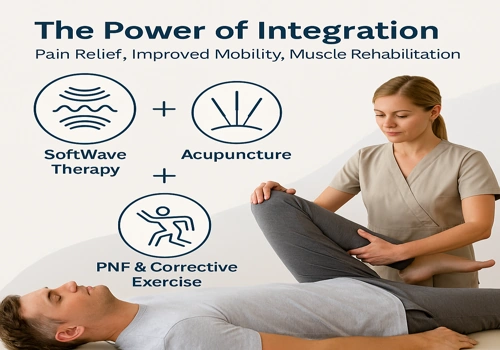 Multimodal rehabilitation combining manual therapy and corrective movement Multimodal rehabilitation combining manual therapy and corrective movement