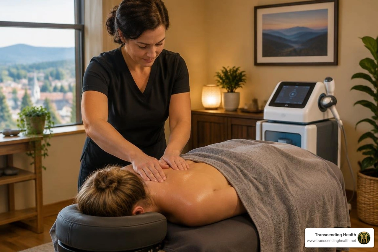 Massage and SoftWave Therapy Charlottesville Solutions for Stubborn Injuries