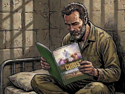 Prison cell graphic novel