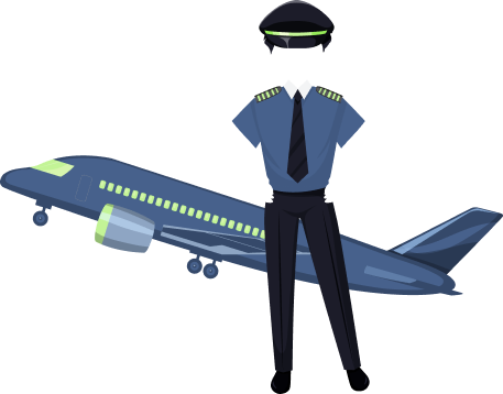 Flight instructor standing beside a training aircraft for flight school insurance in Canada