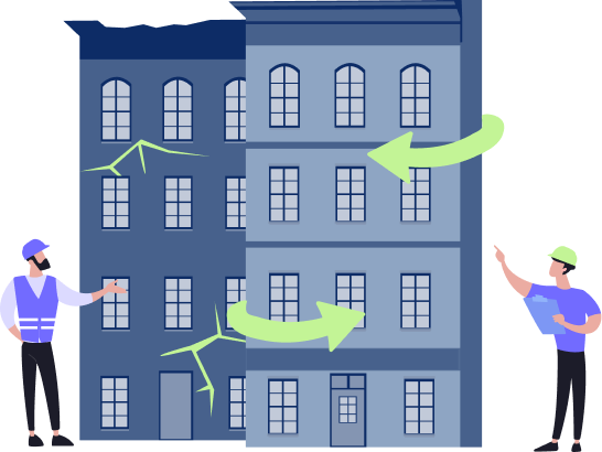 Commercial building protected by general liability insurance coverage