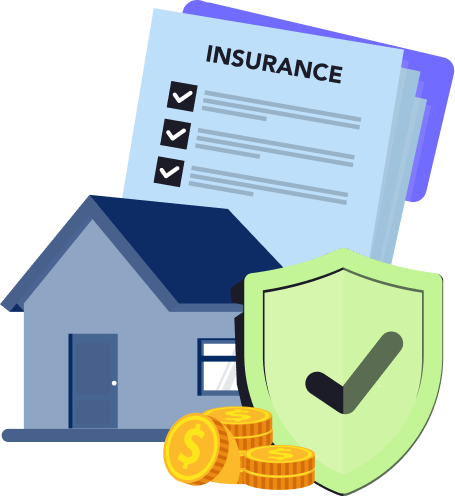 Commercial property insurance policy protecting a business building and assets