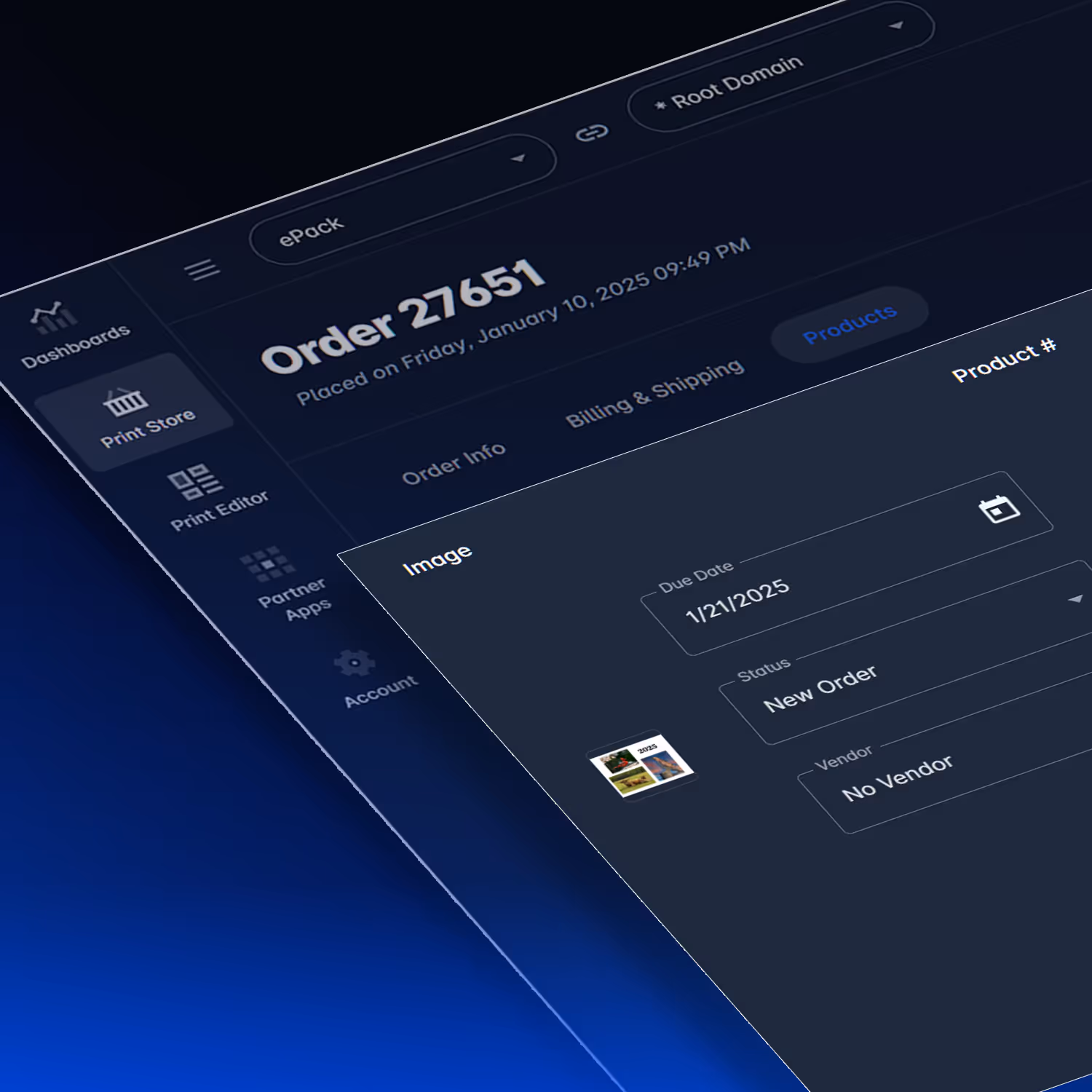Printstore sell stay on top of orders image