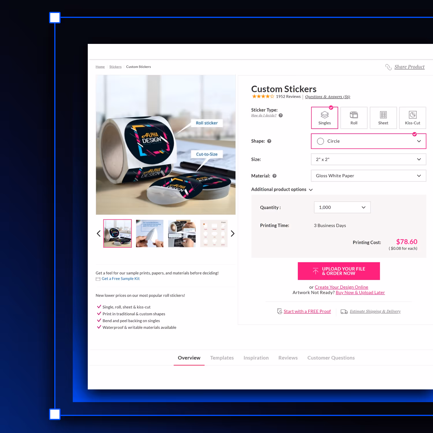 Build custom category landing pages with product details, pricing, and variations to enhance eCommerce sales and streamline online orders.