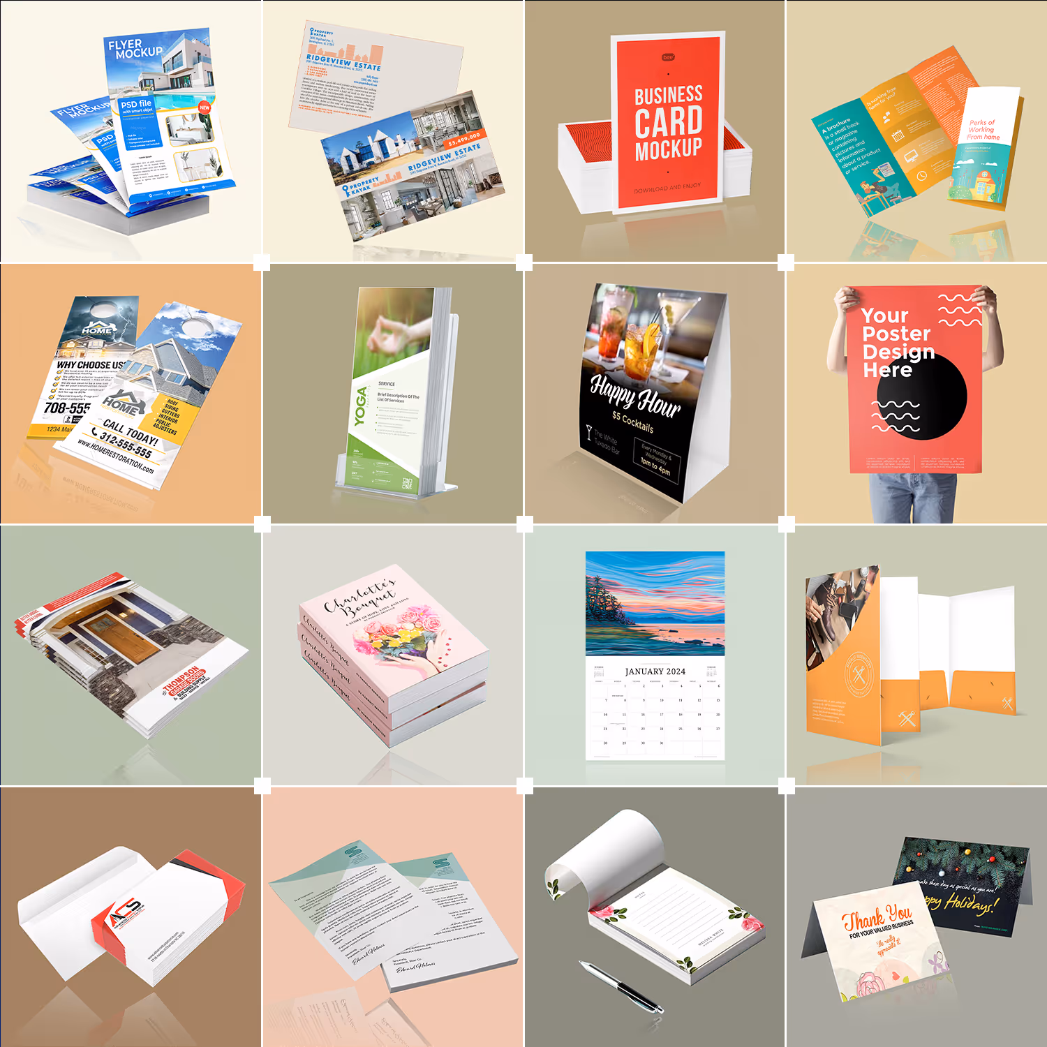 Traditional paper printing services including offset and digital printing for a wide range of paper products.