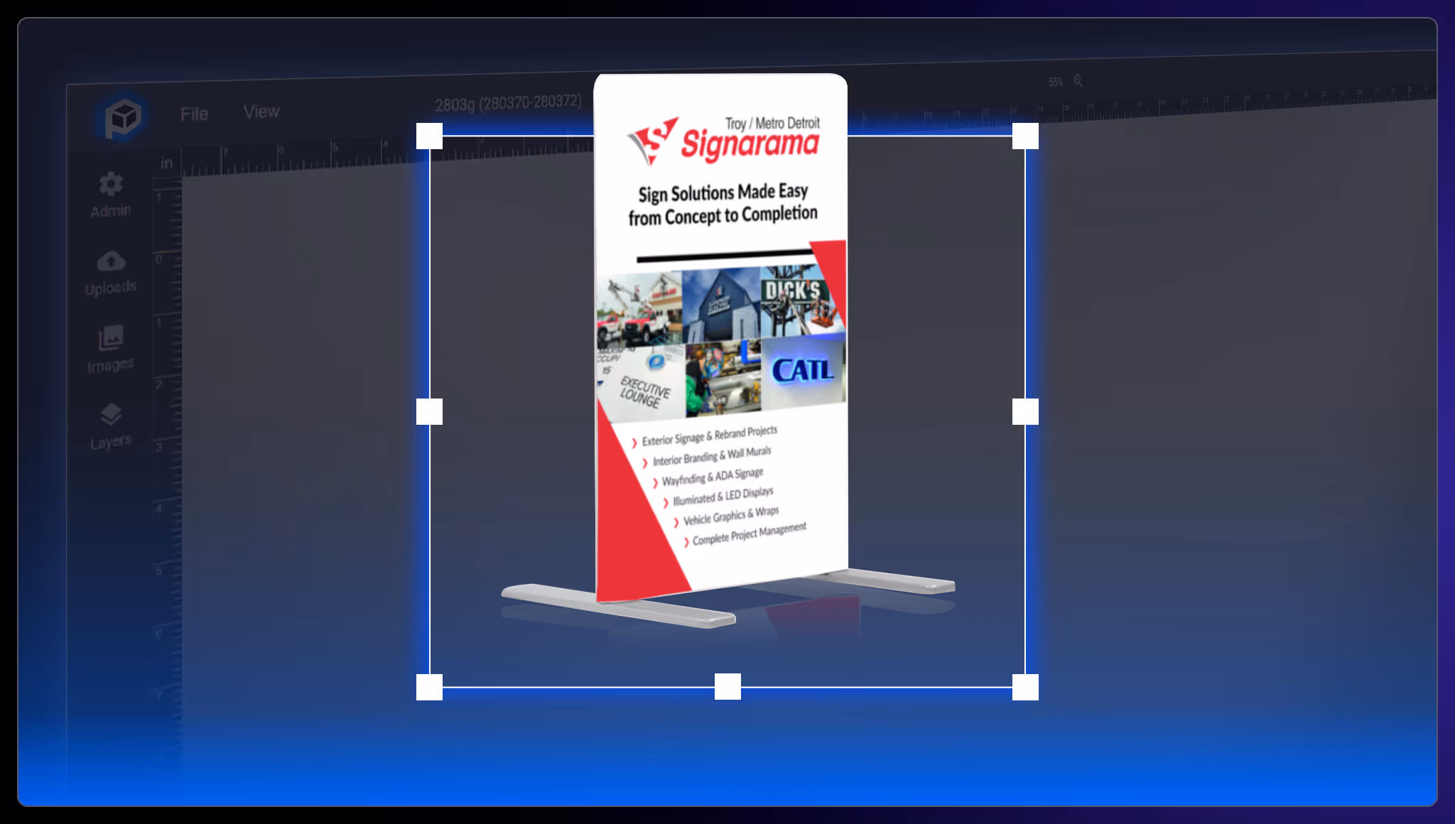 Seamless experience delivering smooth online ordering, customization, and print management for customers and businesses.