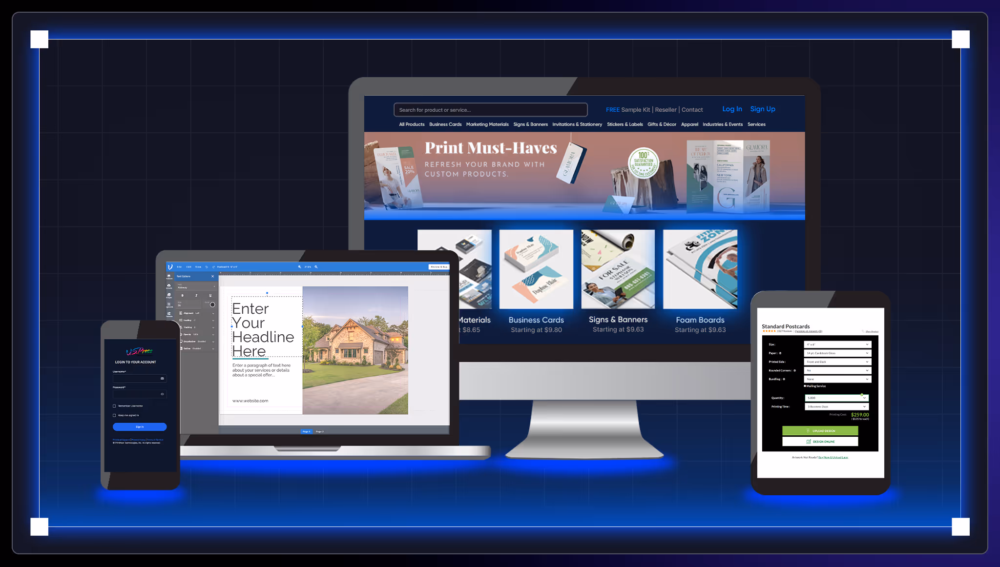 Request a live demo of PrintNow’s web-to-print platform to explore features, workflows, and customization options.
