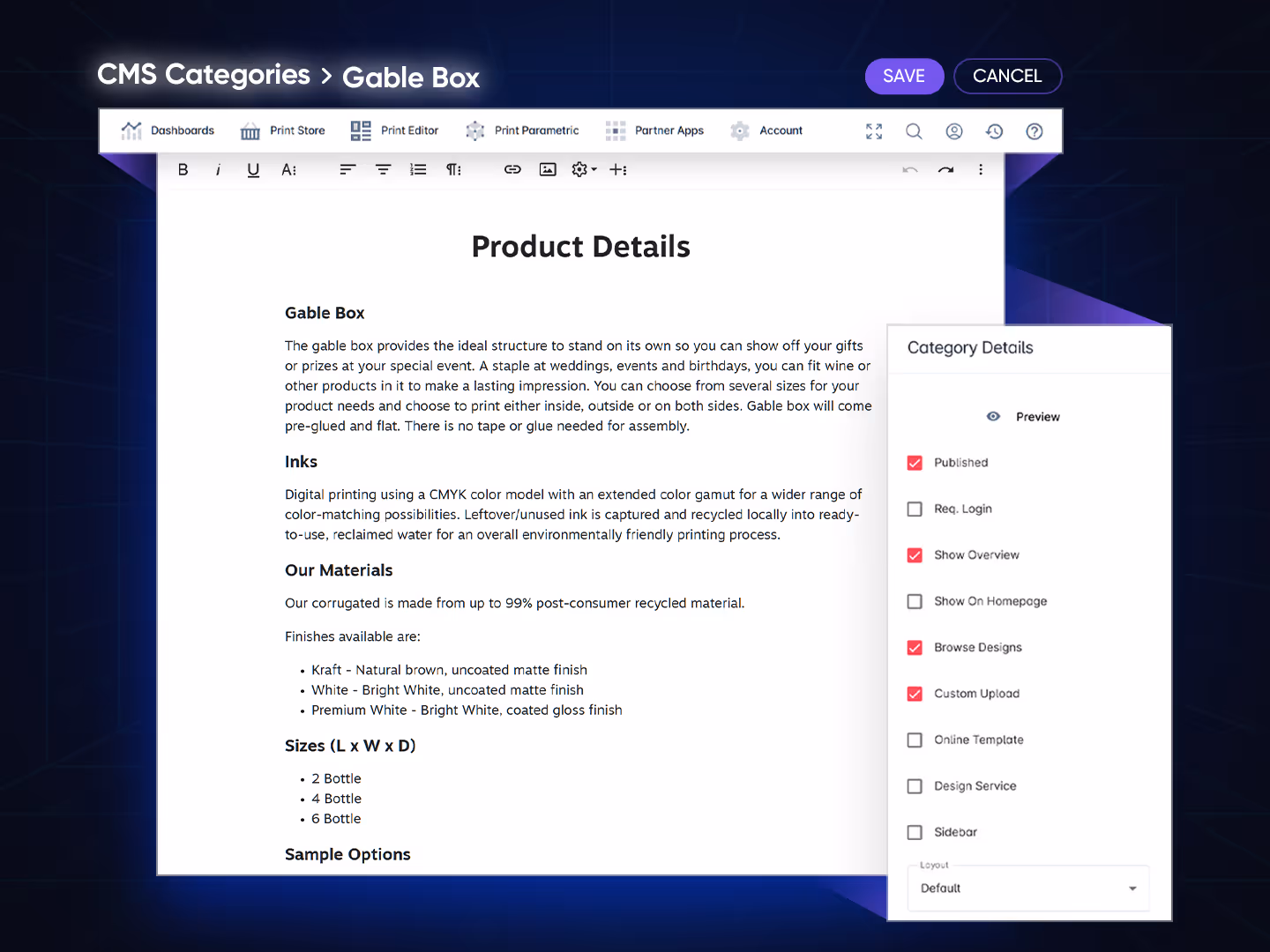 Modern built-in code editor interface with syntax highlighting, line numbers, and project file navigation panel.