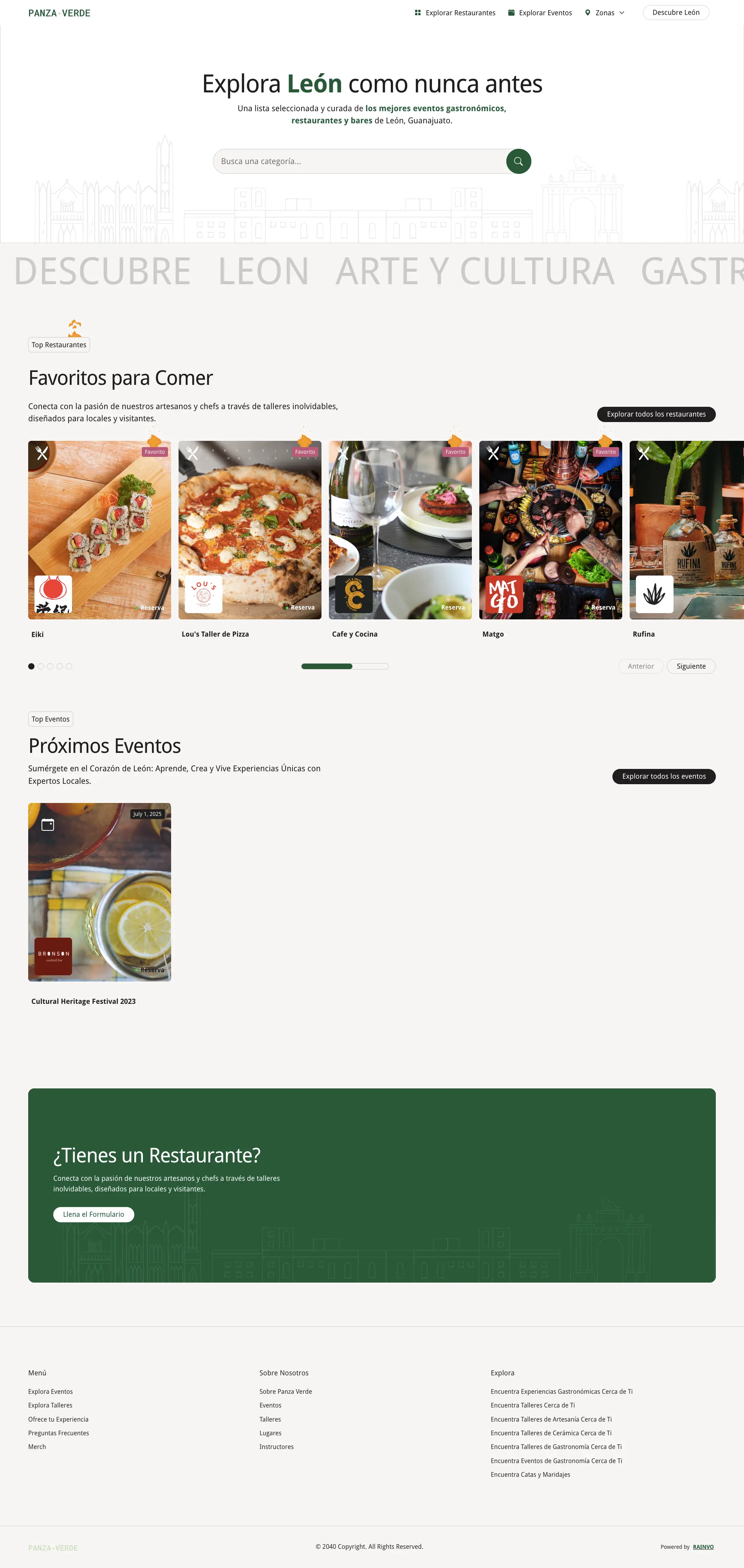 Project website screenshot