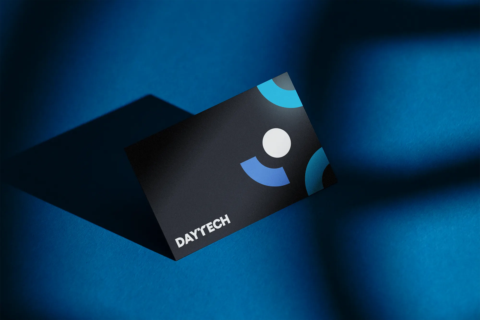 DayTech business card mockup