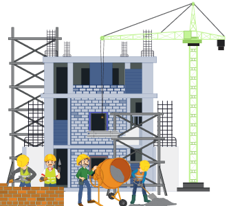 Crane operator using lifting equipment representing equipment breakdown insurance