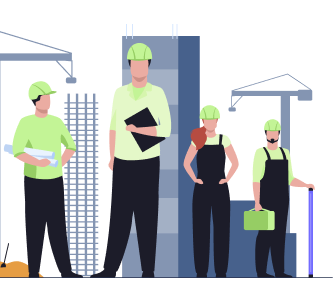 Crane operator using lifting equipment representing equipment breakdown insurance