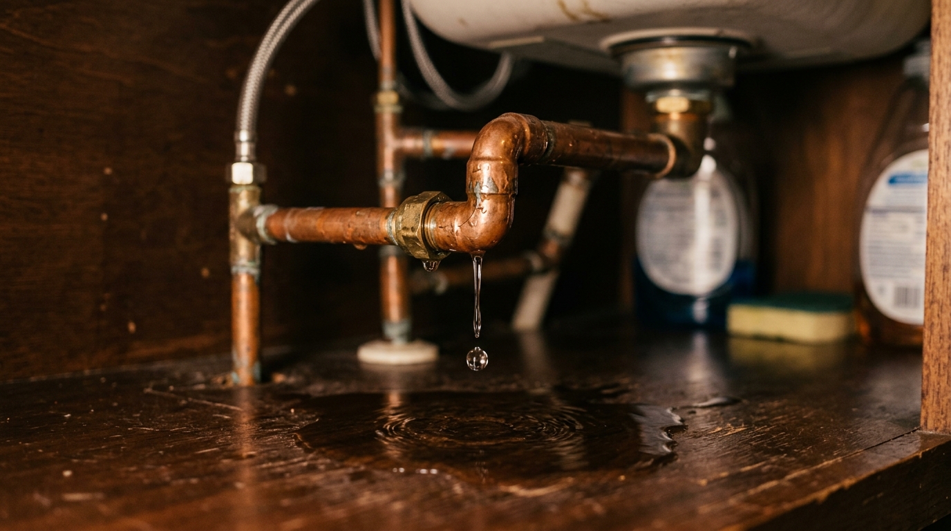 Does a Water Leak Count as an Emergency? How to Know When a Plumbing Leak Needs Immediate Attention