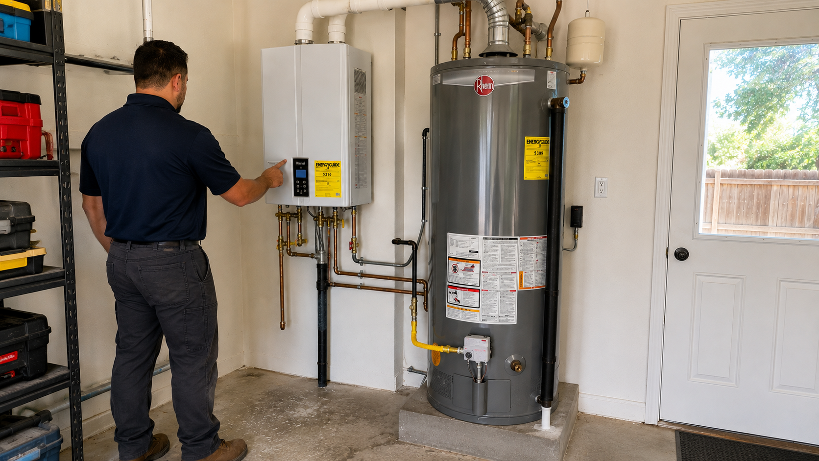 Water Heater Buying Guide: Tankless vs. Traditional for Merced Homes