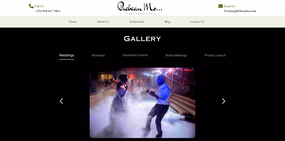 Website image