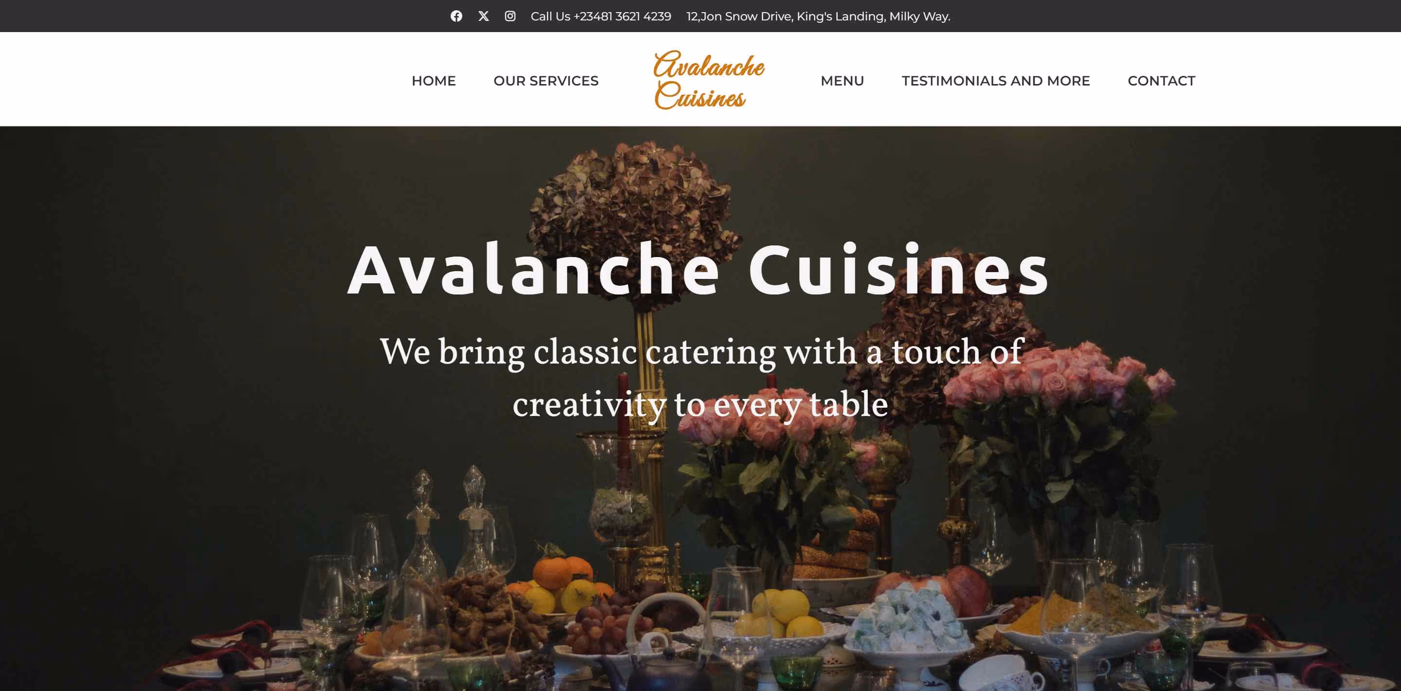 Website image