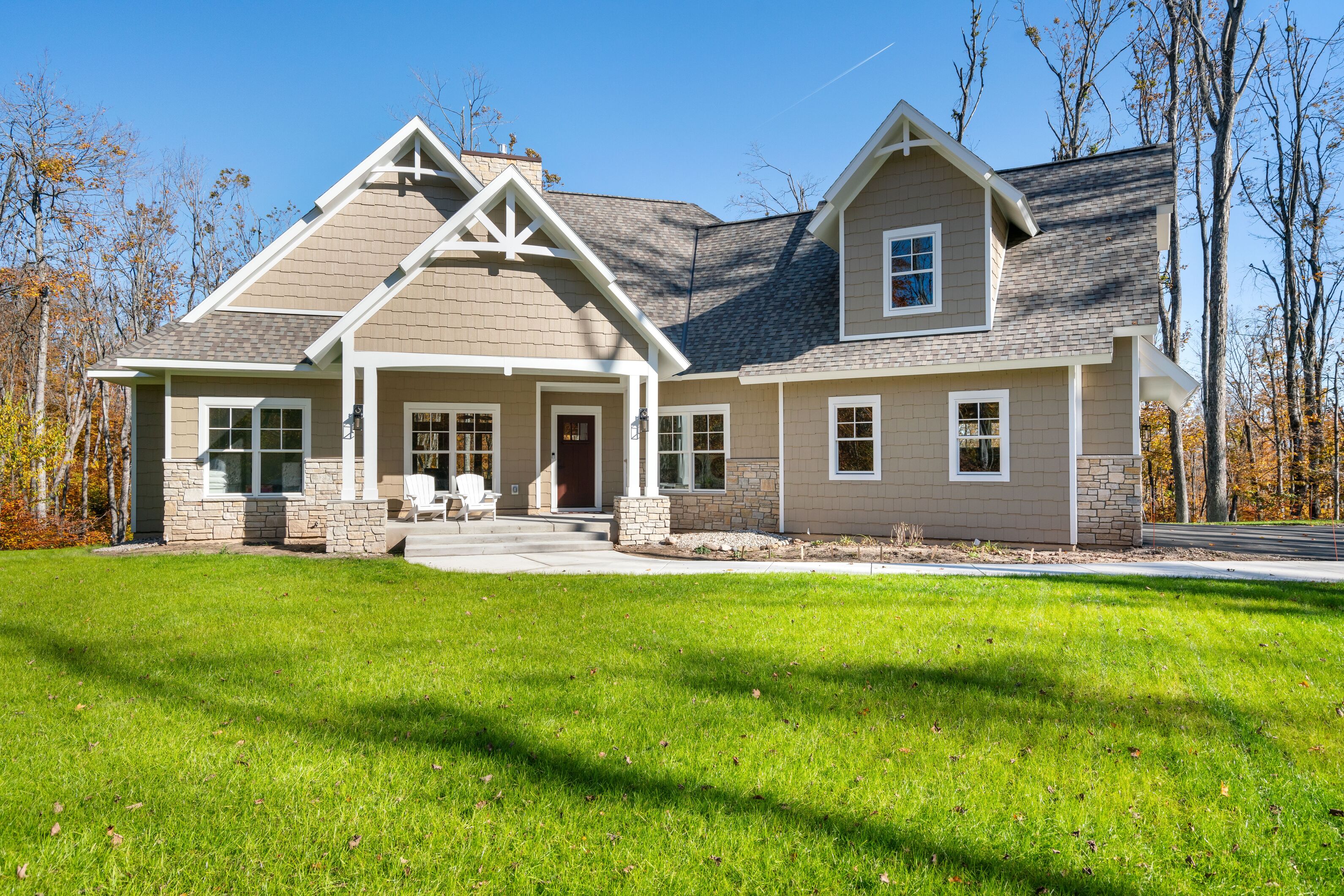 Suggested floor plan for new build home in Birchwood Farms