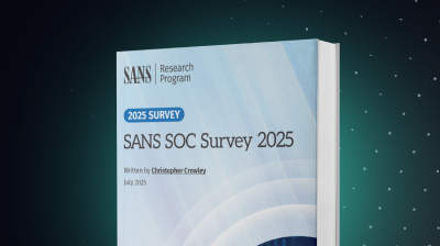 SANS SOC Survey 2025