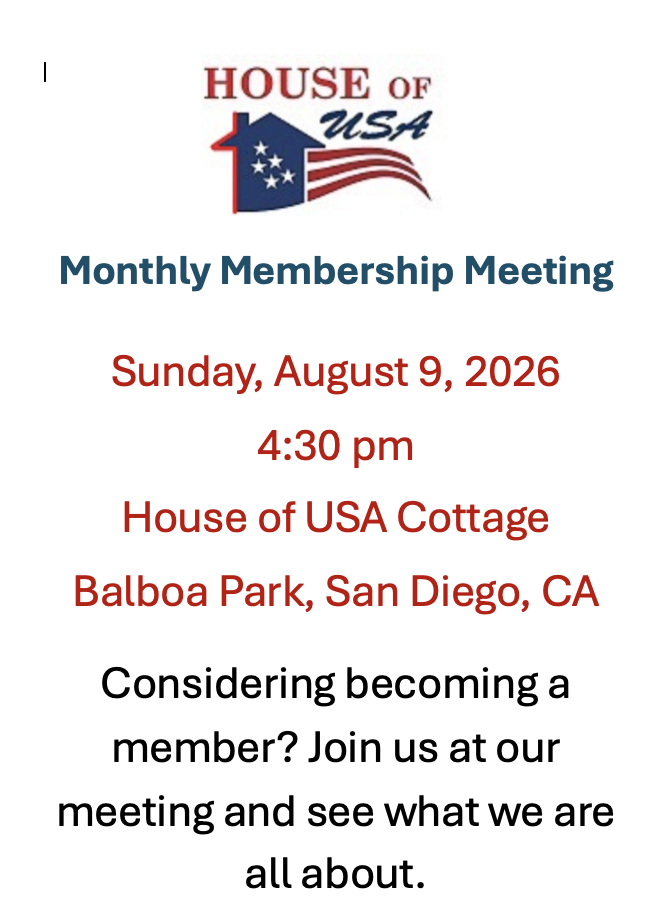 Monthly Membership Meeting