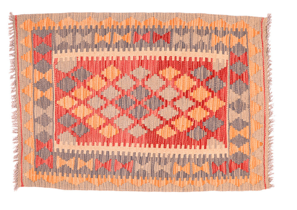 Kilim afghan nomade 105 x 75 cm