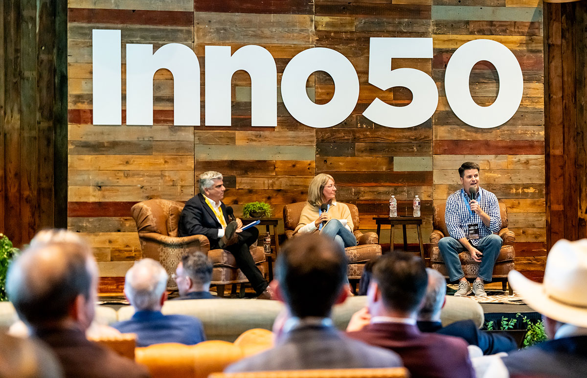 Florida Innovation Panel with Lakewood Ranch and Babcock Ranch onstage at Innovative 50