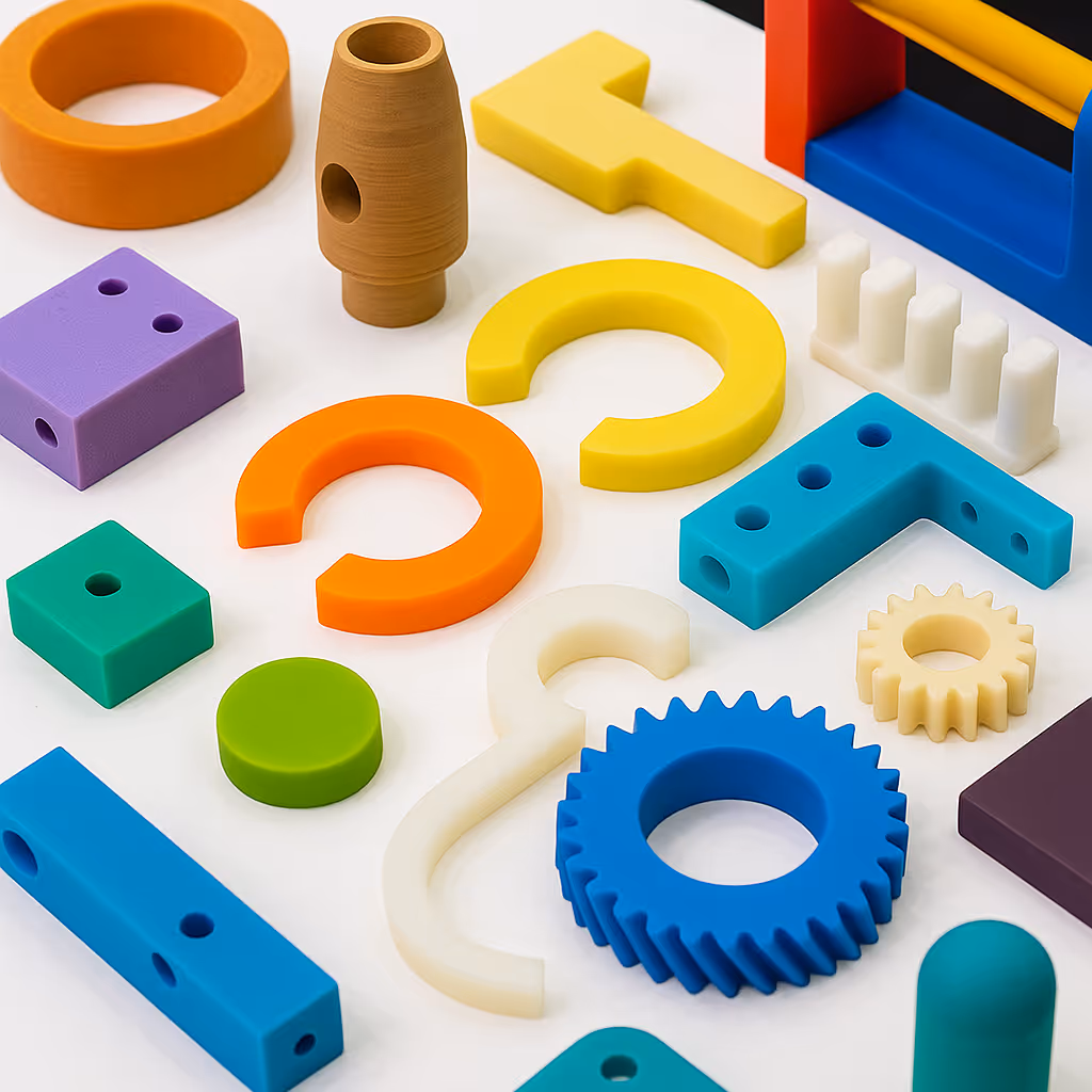 cnc plastic componants