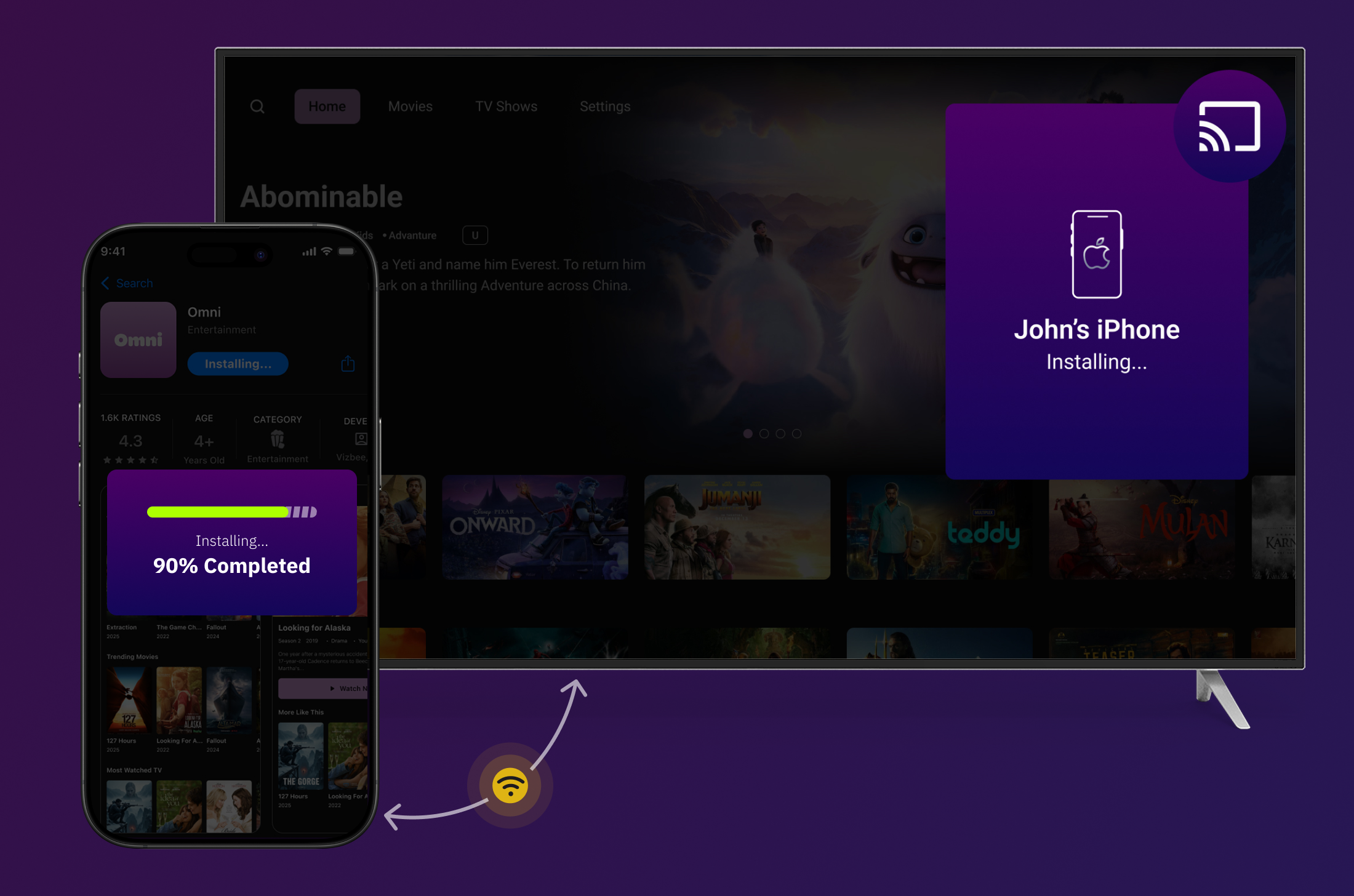 Dashboard mockup