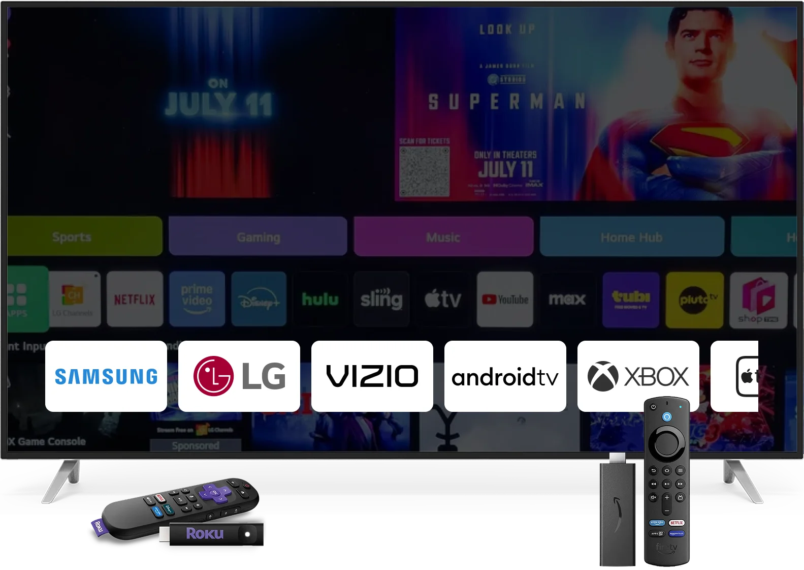 The Fastest Way to Launch on Every TV.