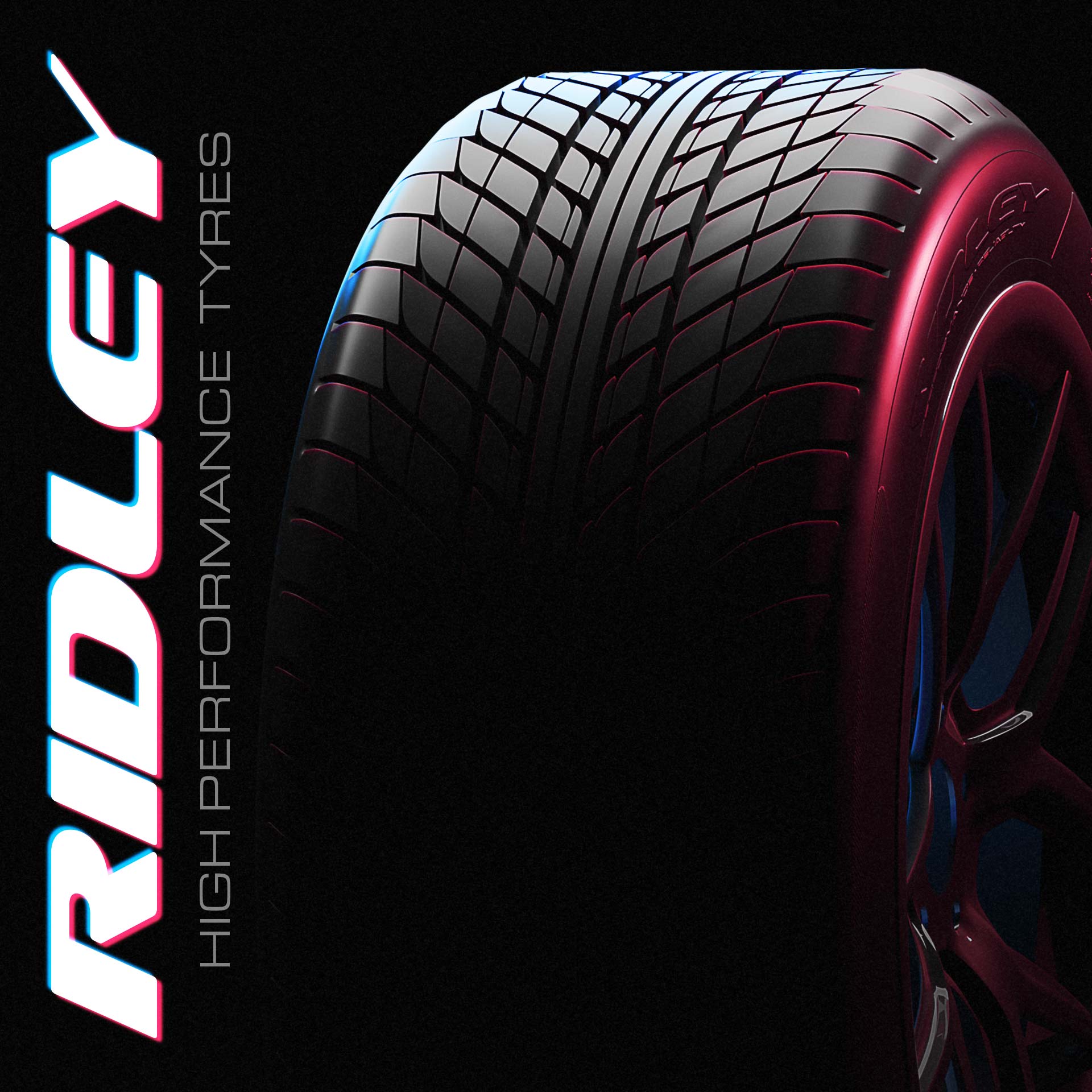 Modelling a tyre to practice creating complex geometry.