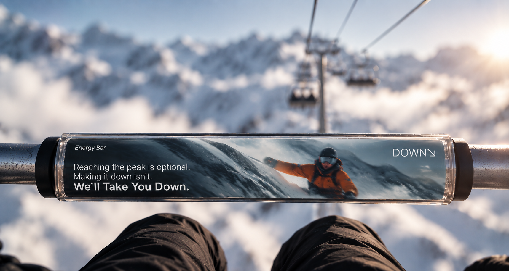 DOWN mental energy bar concept, image 5