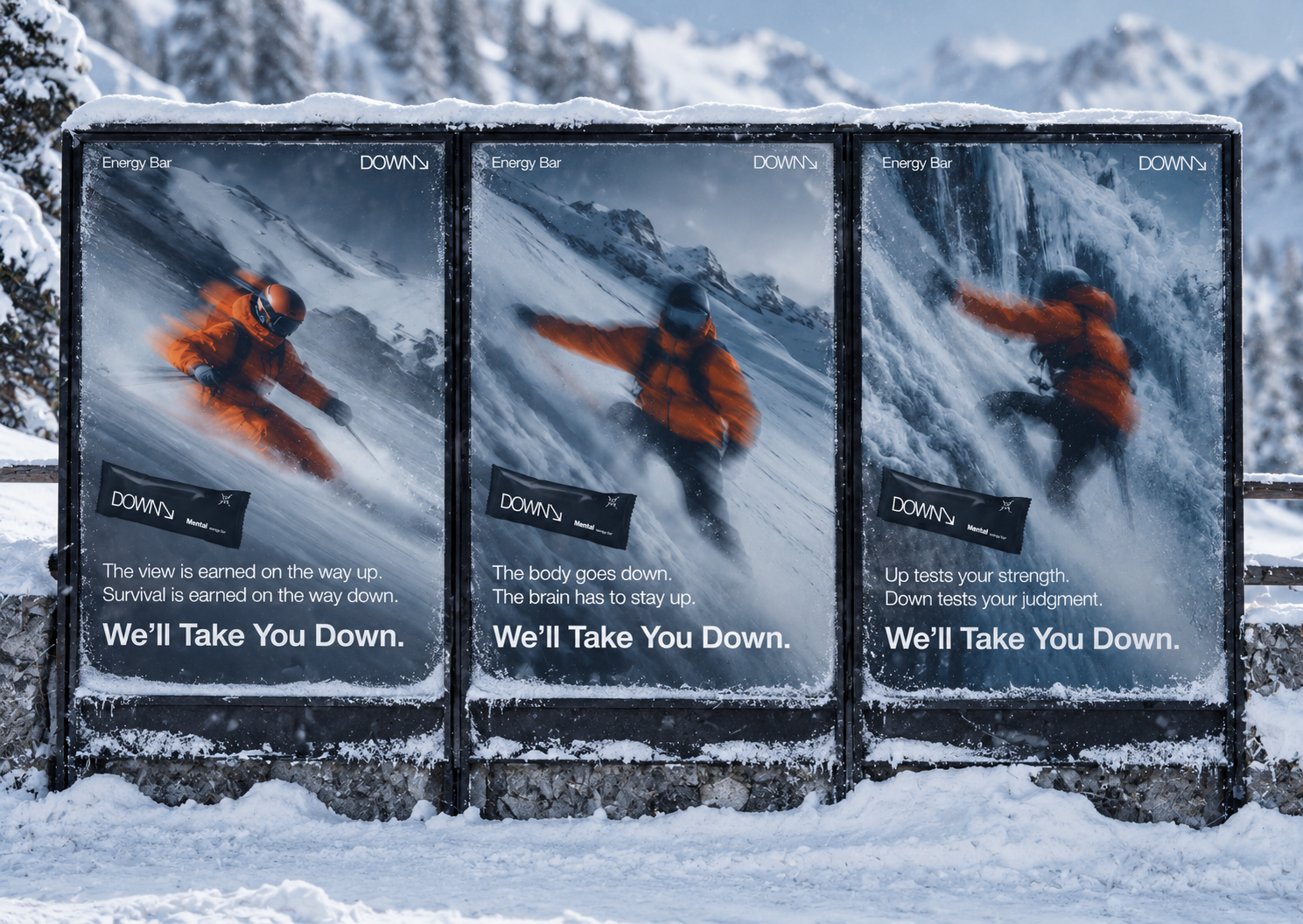 DOWN mental energy bar concept, image 6