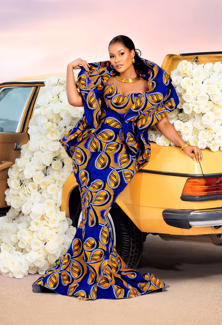 Hamisa Mobetto as Hollantex Ambassador