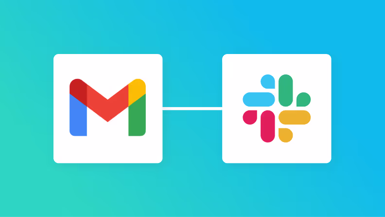 GmailとSlackの連携イメージ