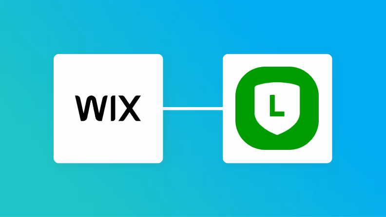 WixとLINEの連携イメージ