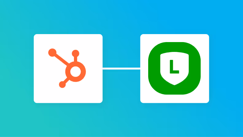 HubSpotとLINE公式アカウントの連携イメージ
