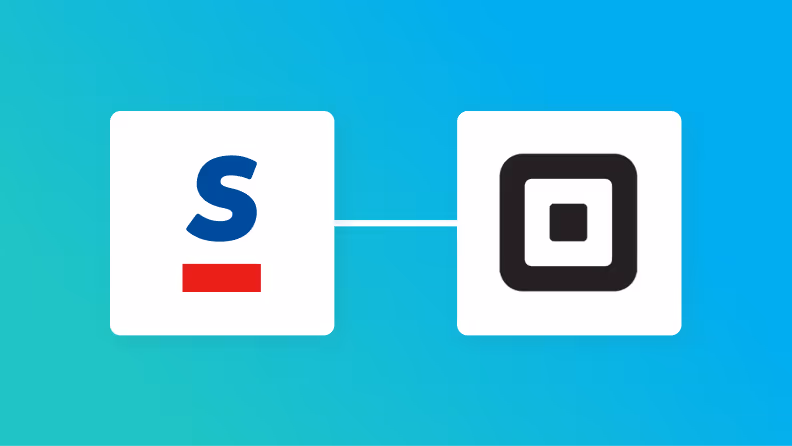 SansanとSquareの連携イメージ