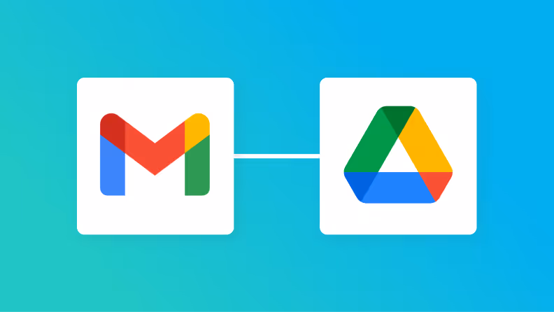 GmailとGoogle Driveの連携イメージ