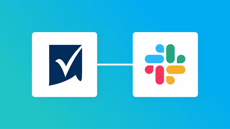 SmartsheetとSlackの連携イメージ